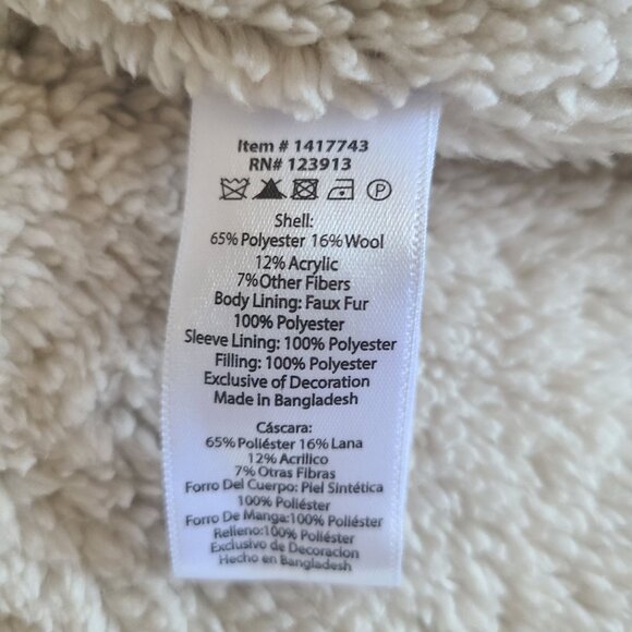 Jachs New York XXL Mens Plaid Sherpa Lined Flannel Jacket Big & Tall 2XL - Picture 10 of 13